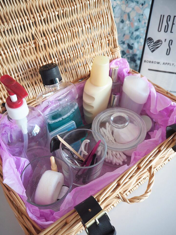 Wedding Bathroom Basket List Ideas Sign