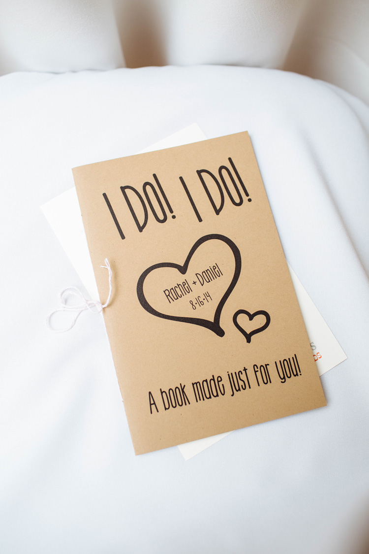 Wedding Order Service Book Laura DeBourde Photography