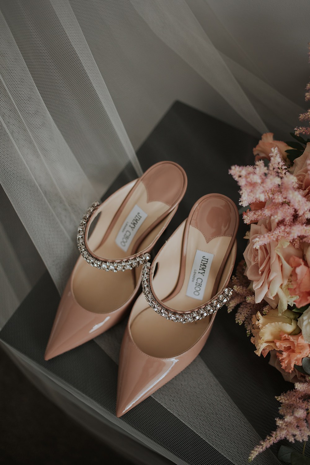 Yi-Ban London Wedding Grace Pham Photography Jimmy Choo Shoes Bride