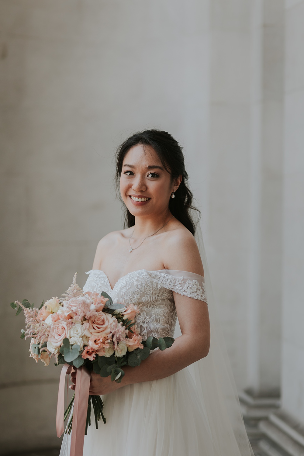 Dewy Bride Makeup Yi-Ban London Wedding Grace Pham Photography