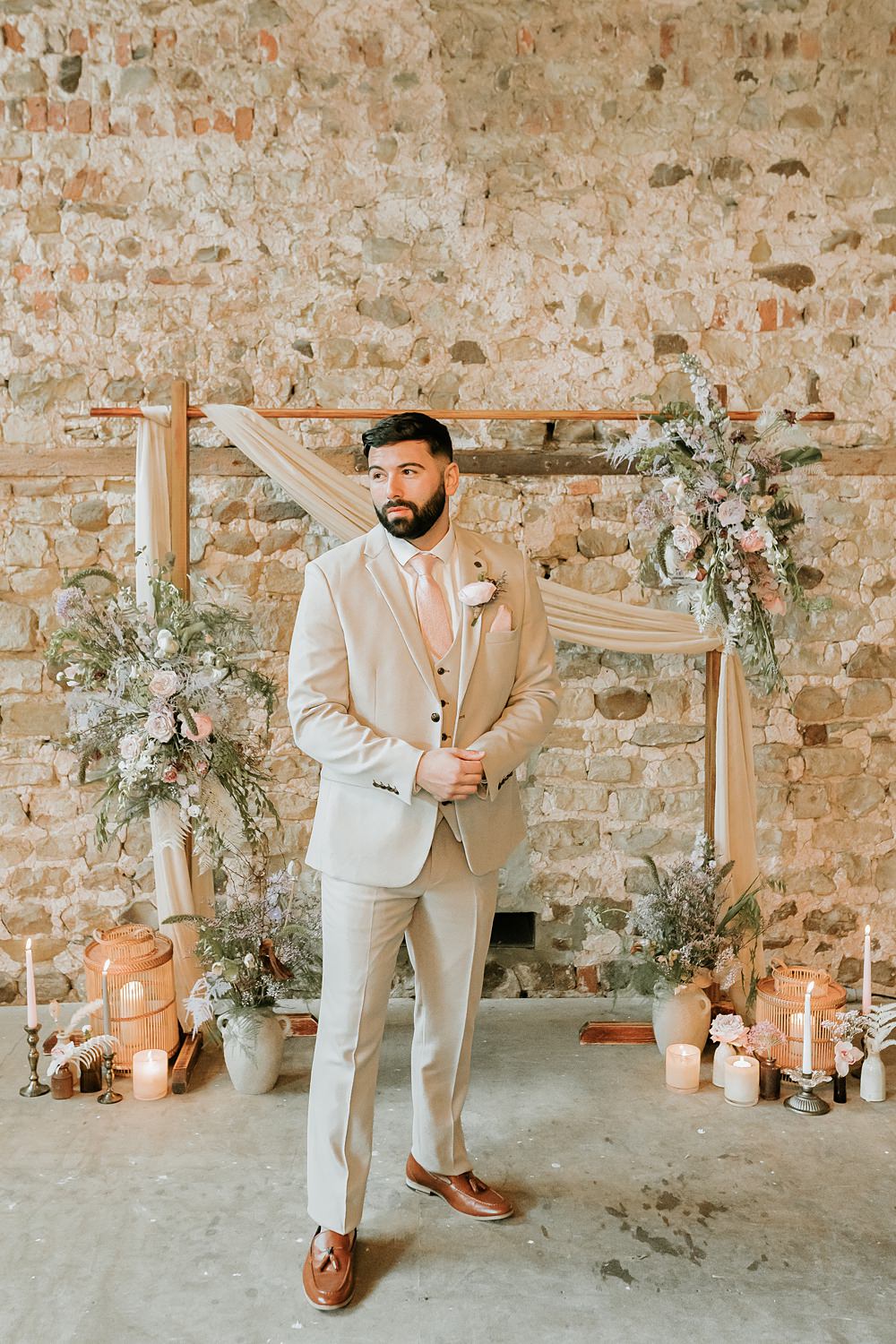 Beige Barn Boho Wedding Gabrielas Photography and Film