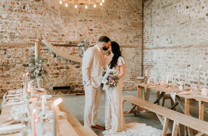 Beige Barn Boho Wedding Gabrielas Photography and Film
