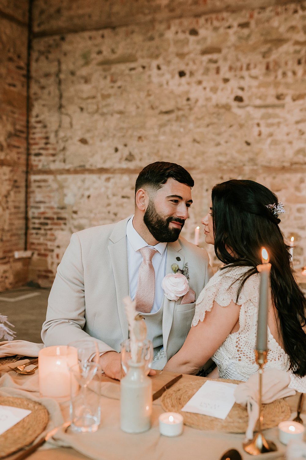 Beige Barn Boho Wedding Gabrielas Photography and Film