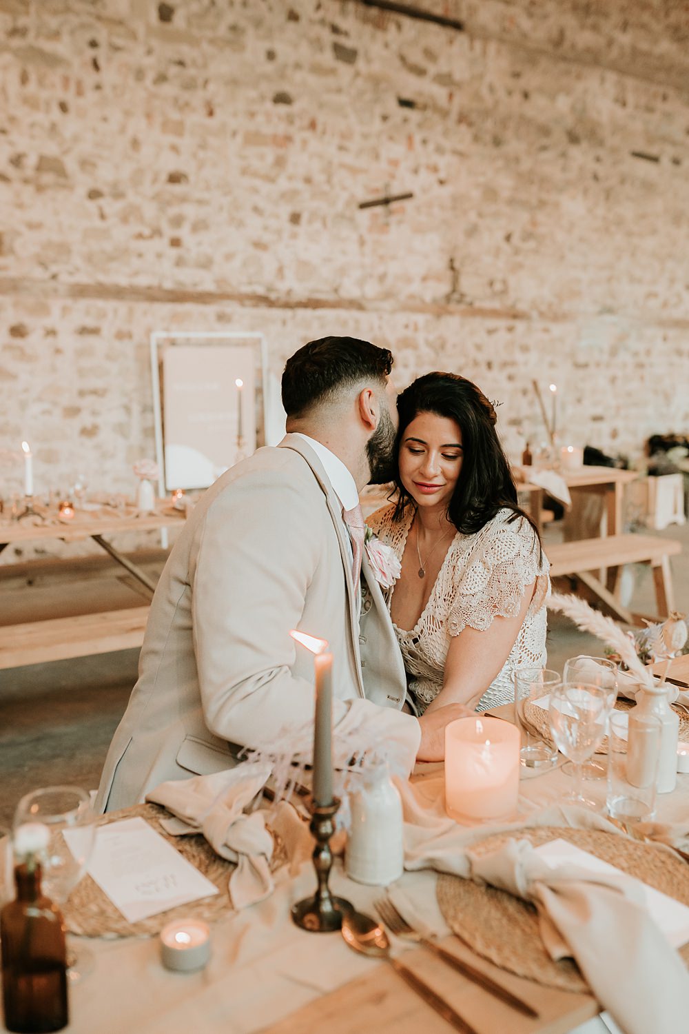 Beige Barn Boho Wedding Gabrielas Photography and Film