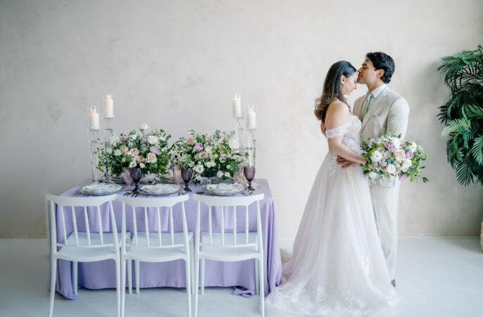 Lilac Peach Wedding Ideas Rosetta Li Weddings