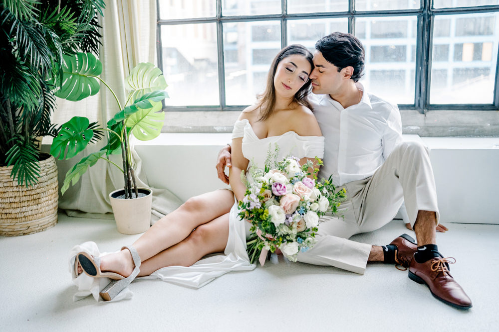 Lilac Peach Wedding Ideas Rosetta Li Weddings