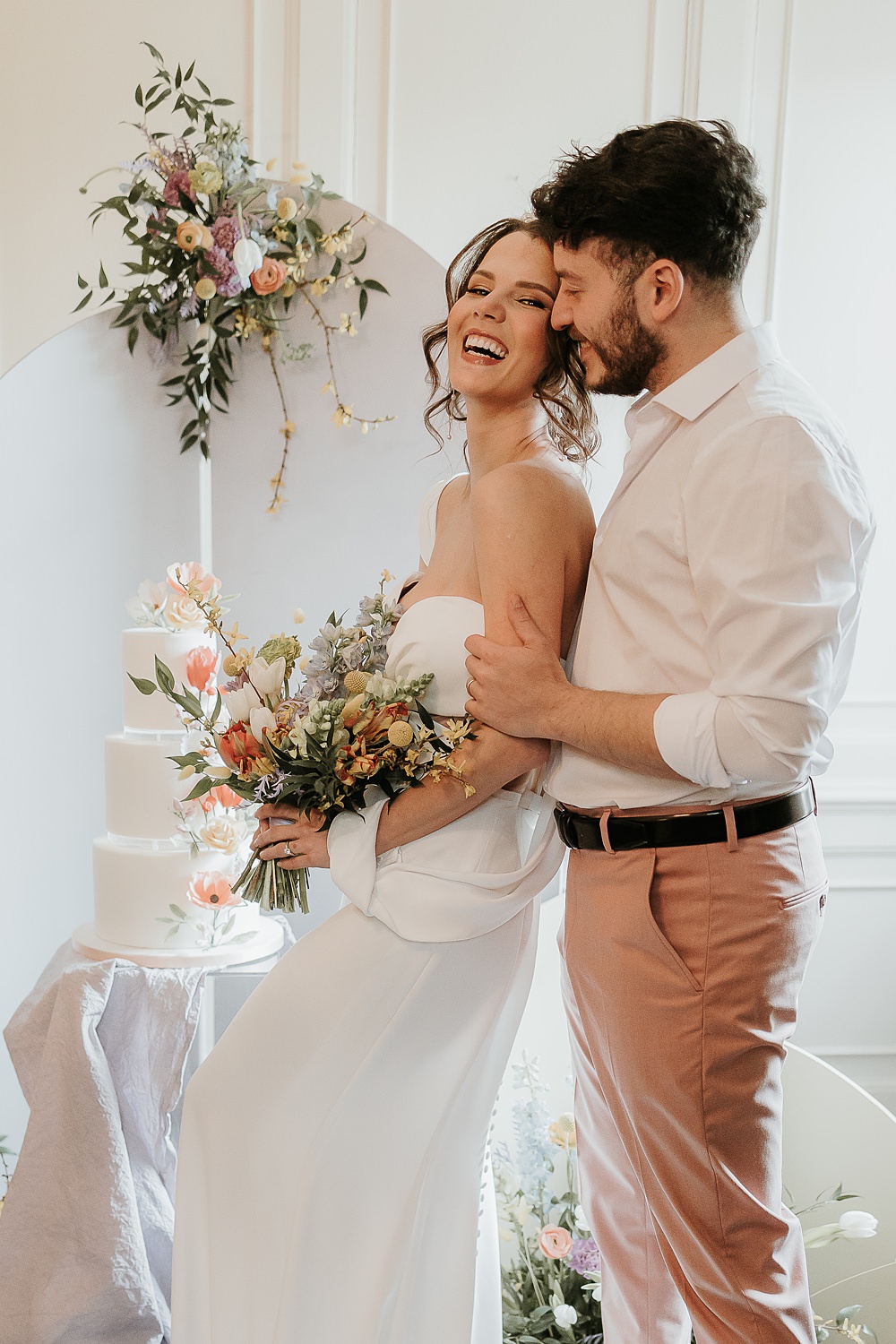 Modern Springtime Wedding Ideas Sophie Ruck Photography