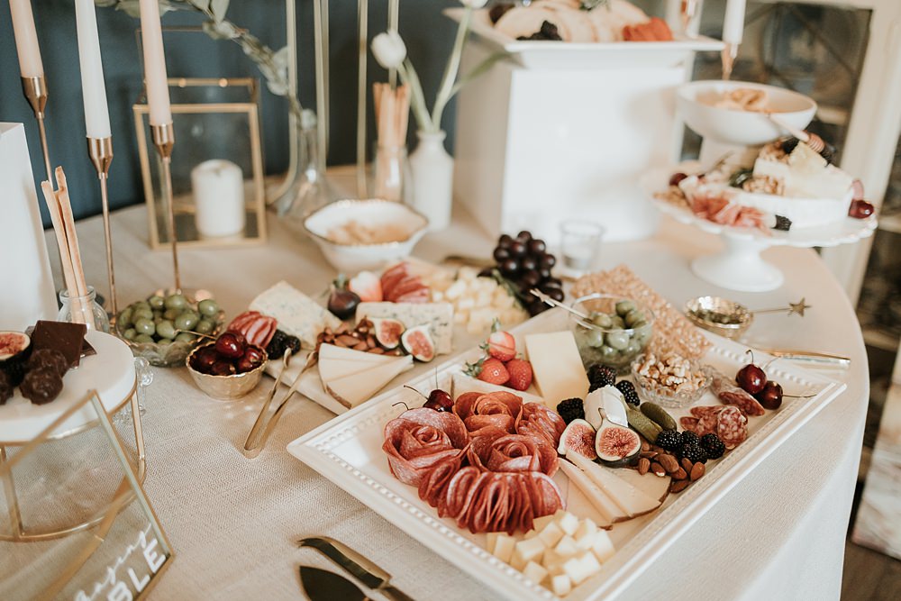 Grazing Board Platter Food Table Modern Springtime Wedding Ideas Sophie Ruck Photography