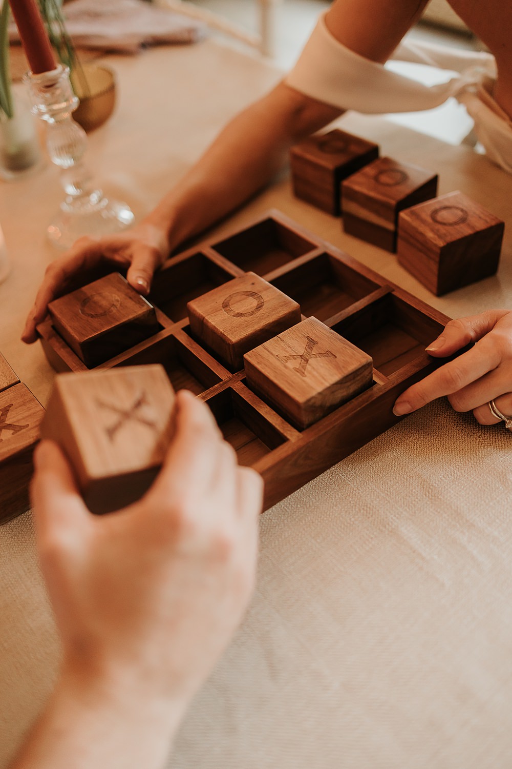 Board Game Table Modern Springtime Wedding Ideas Sophie Ruck Photography
