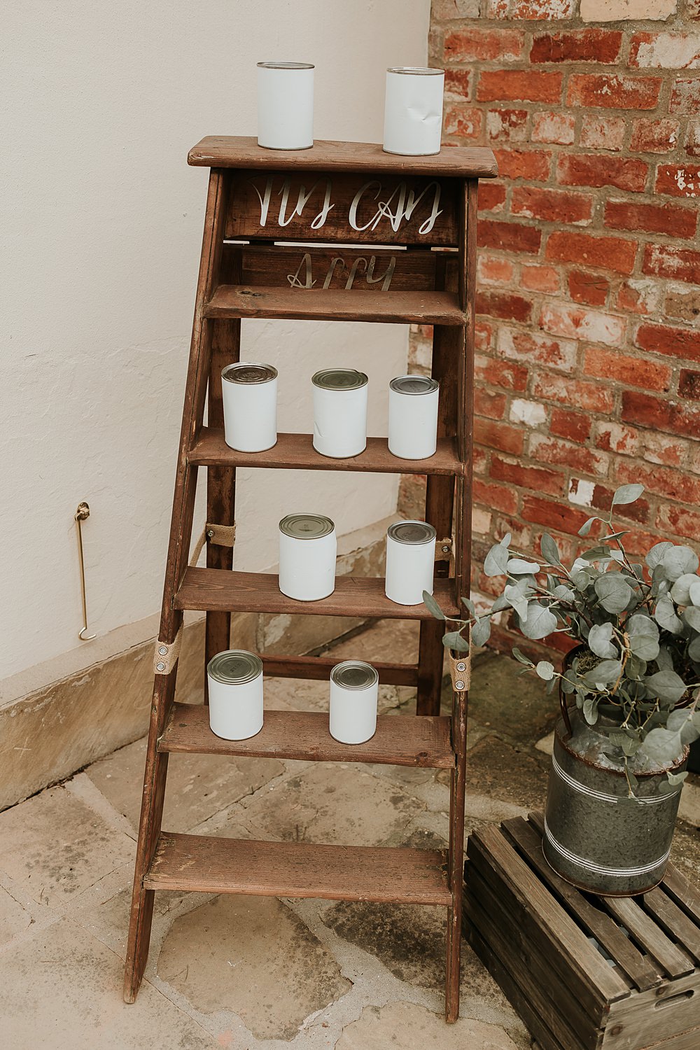 Tin Can Game Modern Springtime Wedding Ideas Sophie Ruck Photography