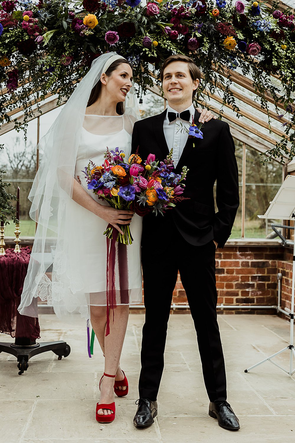 Somersbury Barn Wedding Thorn and Found Groom Tuxedo Suit Bow Tie