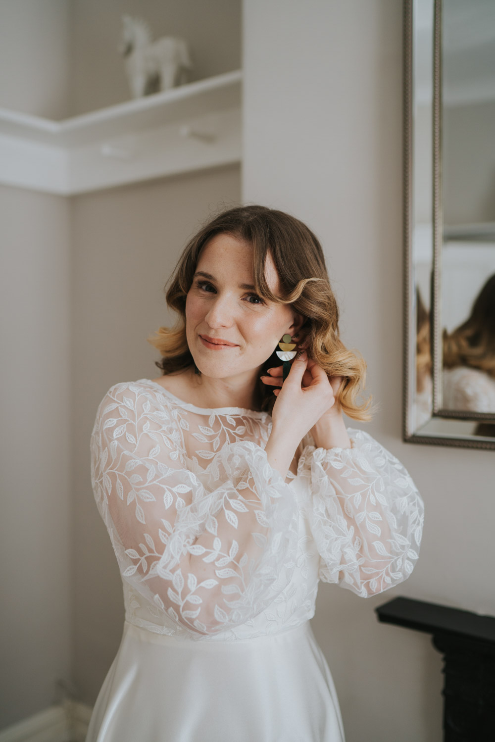 Spring 70s Green Wedding Grace Elizabeth