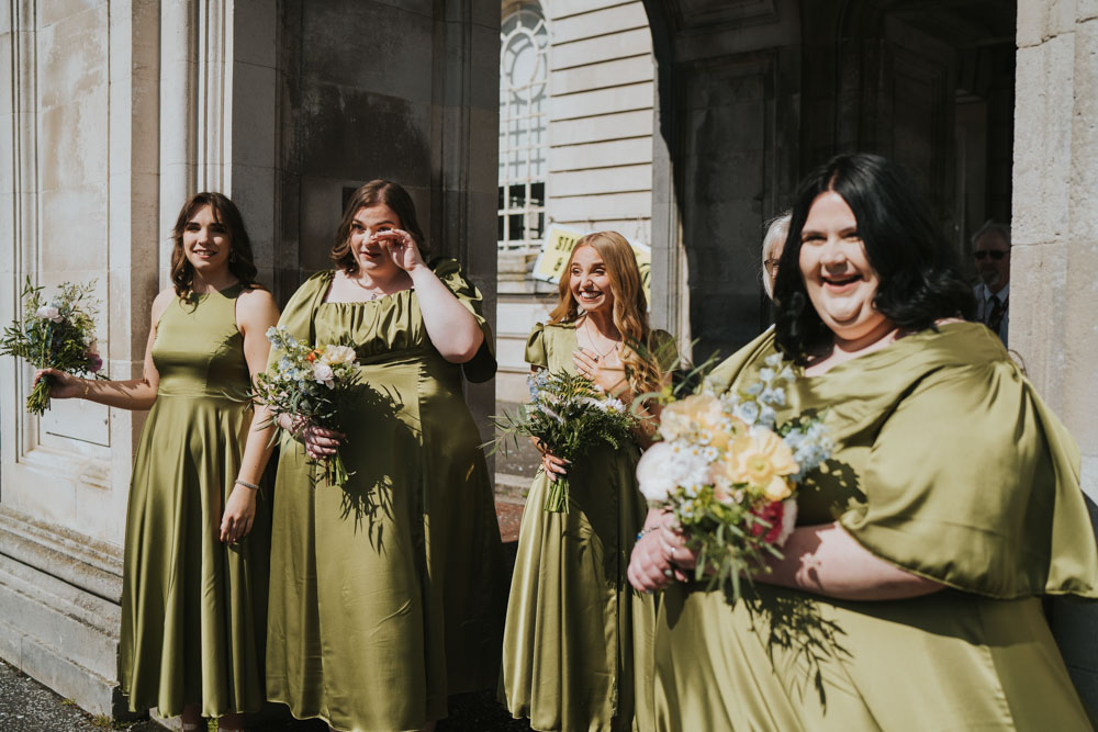 Green Bridesmaid Dresses Spring 70s Green Wedding Grace Elizabeth