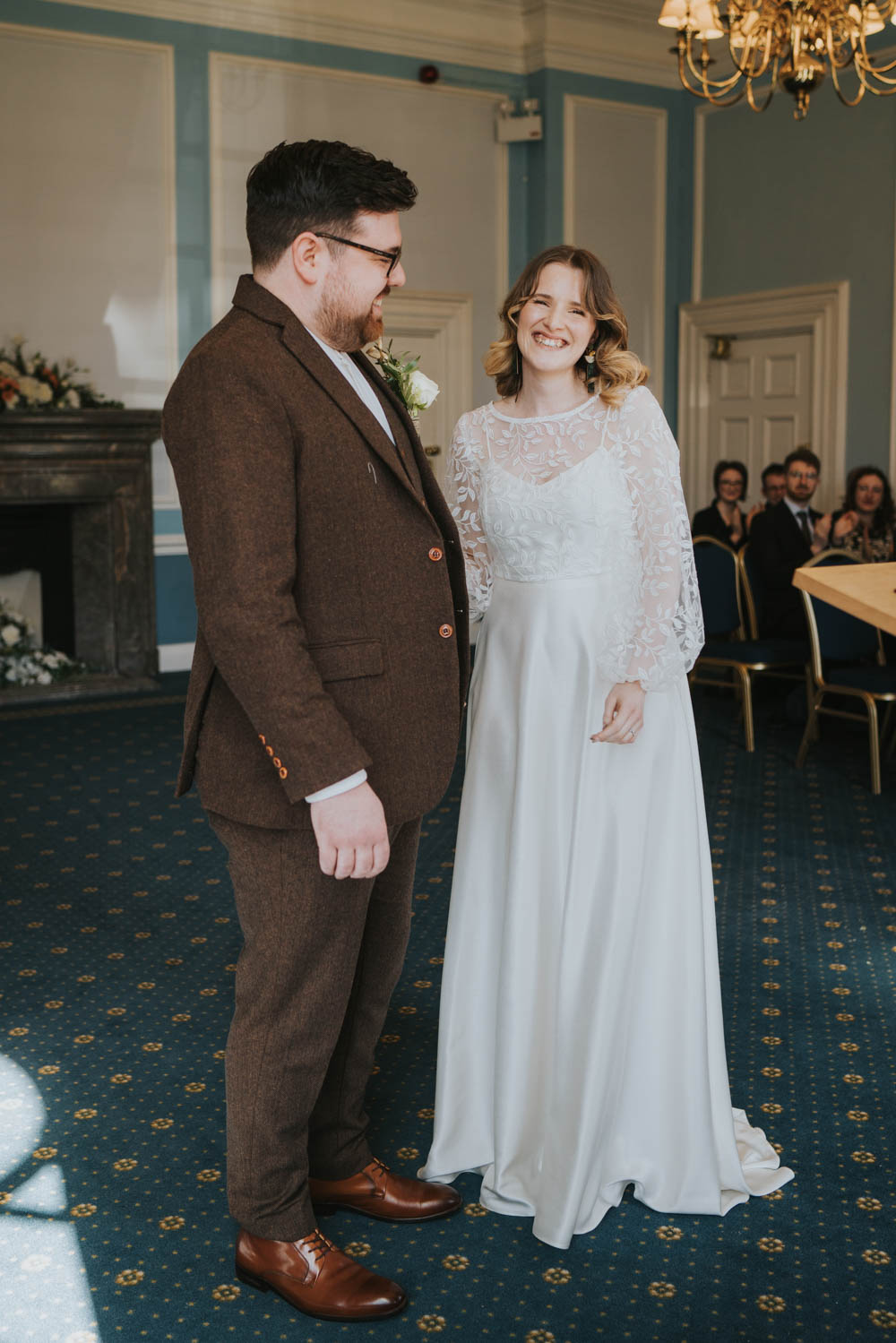 Spring 70s Green Wedding Grace Elizabeth