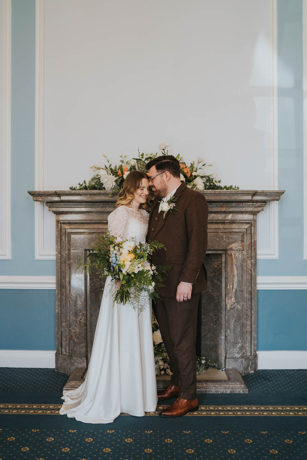 Spring 70s Green Wedding Grace Elizabeth
