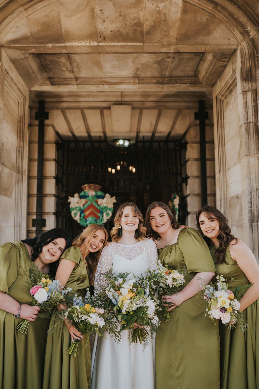 Green Bridesmaid Dresses Spring 70s Green Wedding Grace Elizabeth