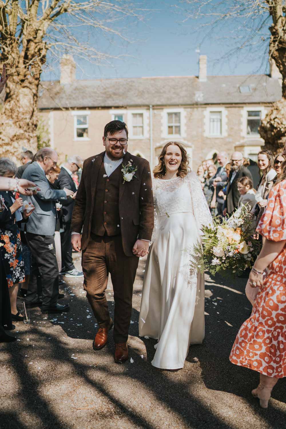 Spring 70s Green Wedding Grace Elizabeth