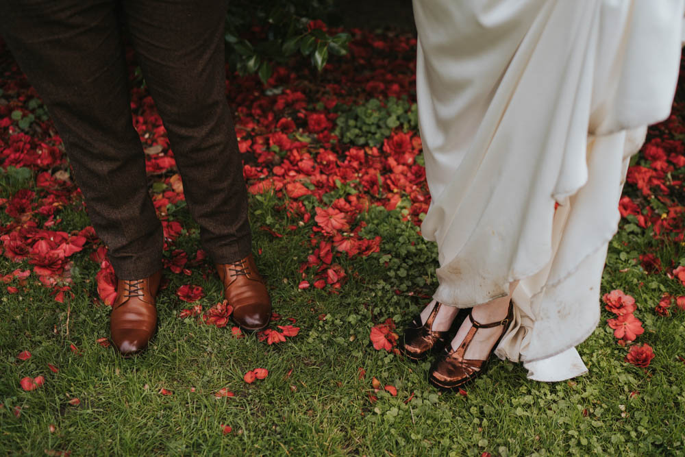 Spring 70s Green Wedding Grace Elizabeth