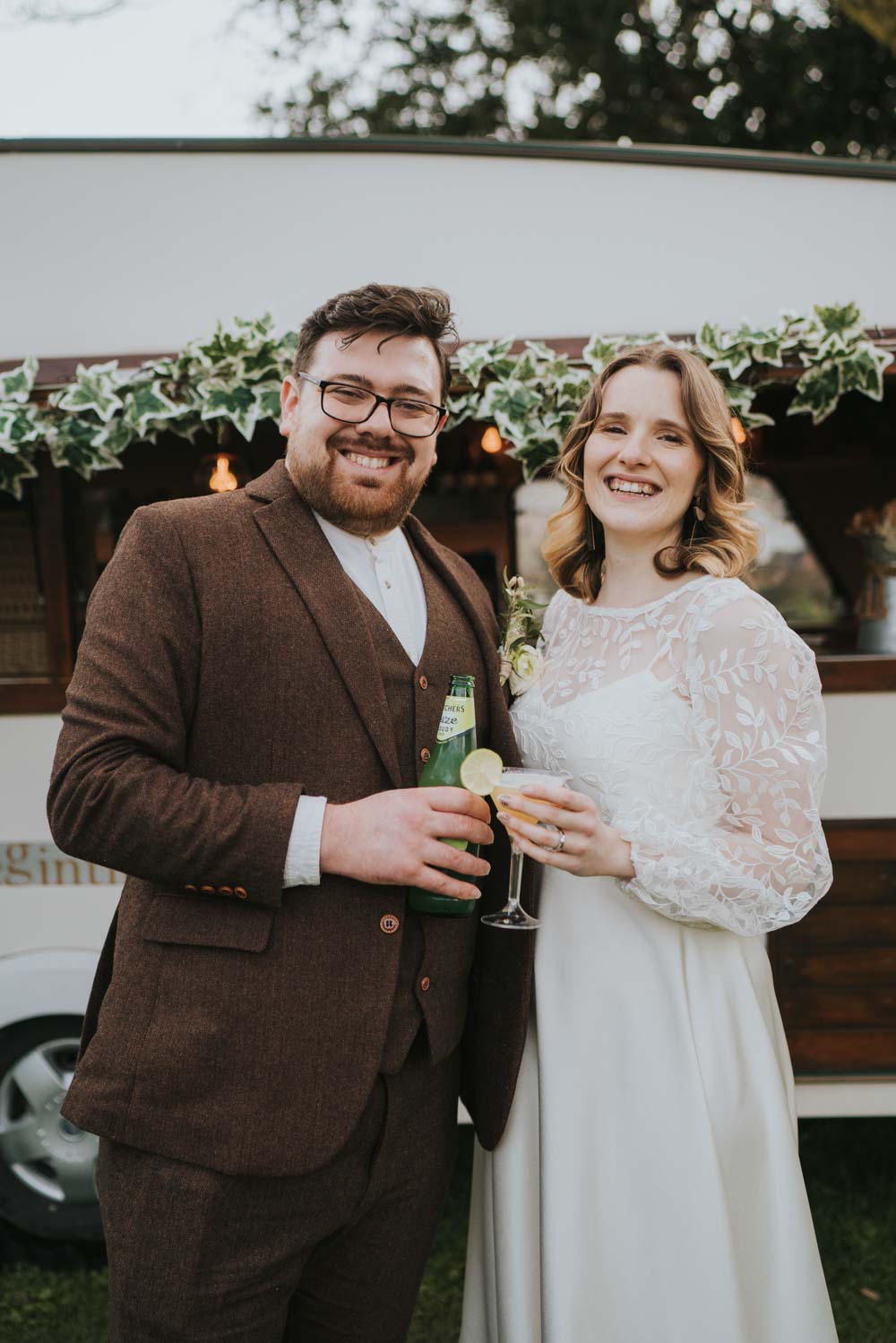 Spring 70s Green Wedding Grace Elizabeth