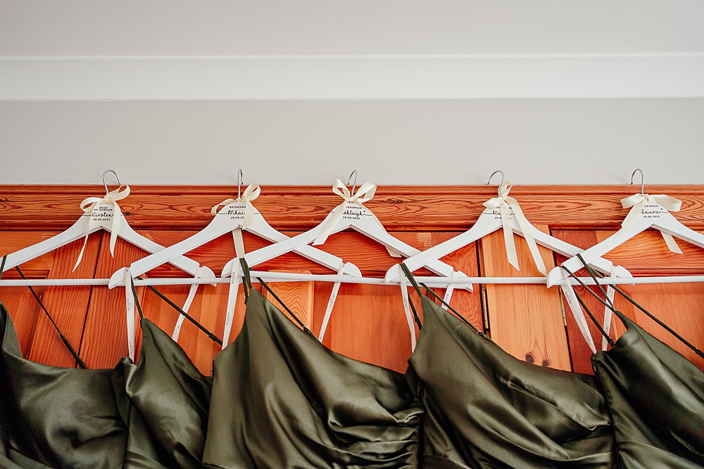 Bridesmaids Dressing Gown St Andrews Barn Wedding Joy Story Photography