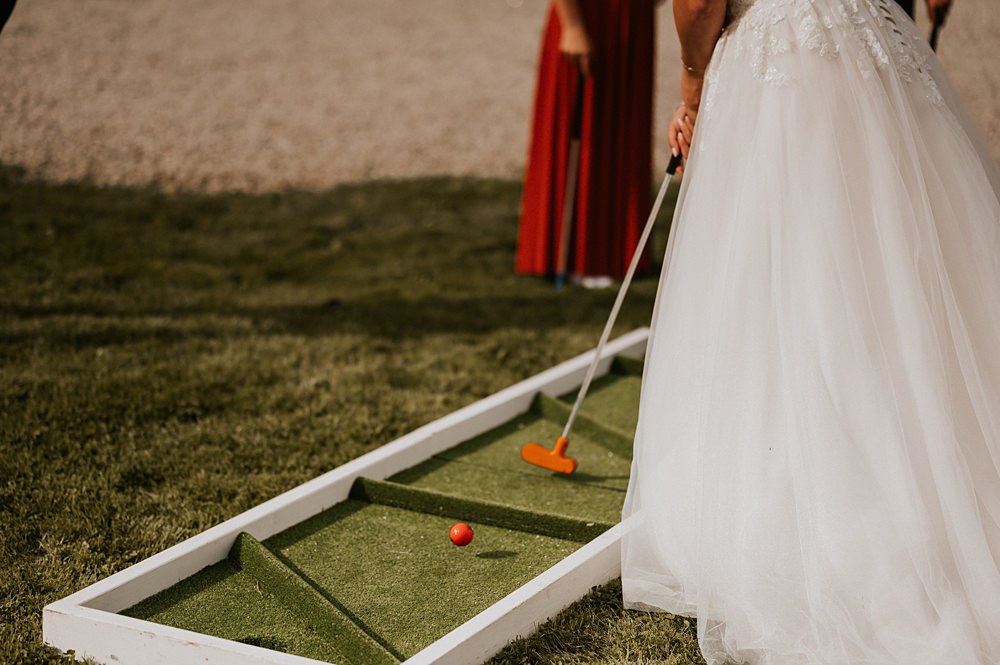 Crazy Golf Stennack Farm Wedding Hannah Barnes Photography