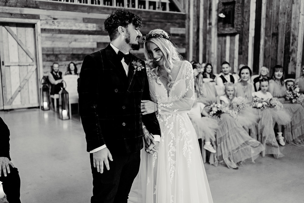 Stylish Yorkshire Barn Wedding Hayley Baxter Photography
