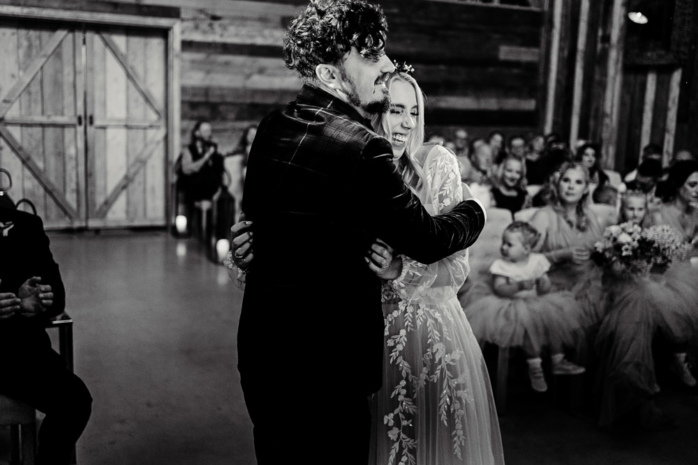 Stylish Yorkshire Barn Wedding Hayley Baxter Photography