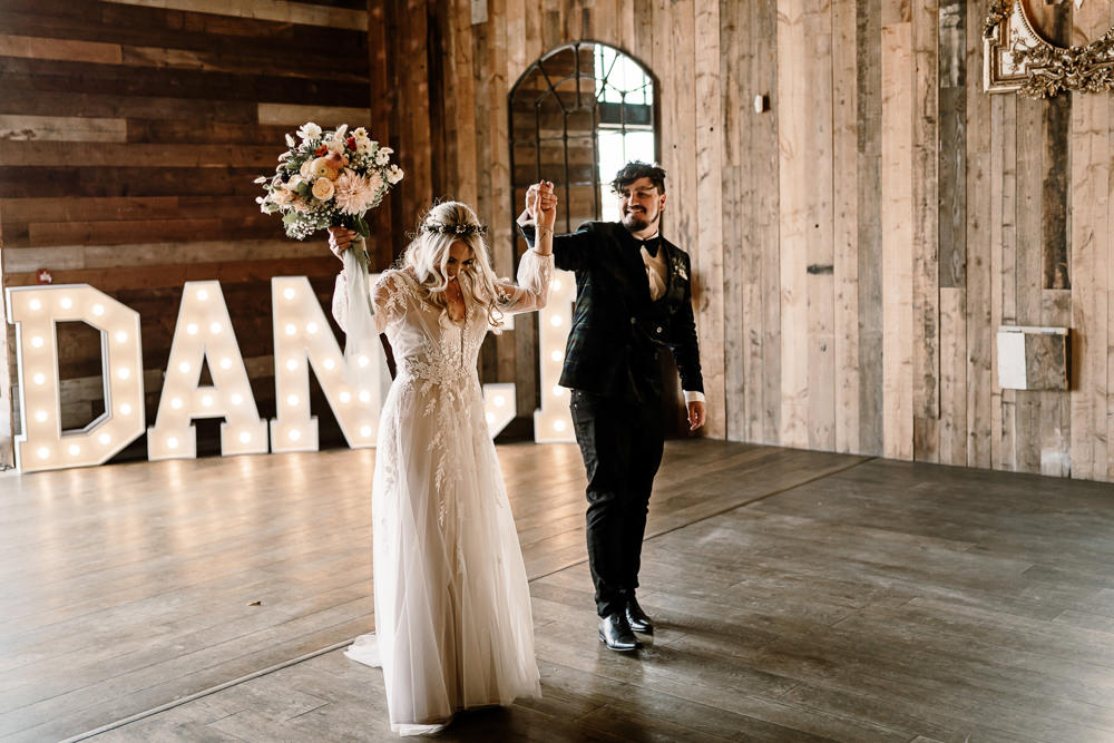 Stylish Yorkshire Barn Wedding Hayley Baxter Photography