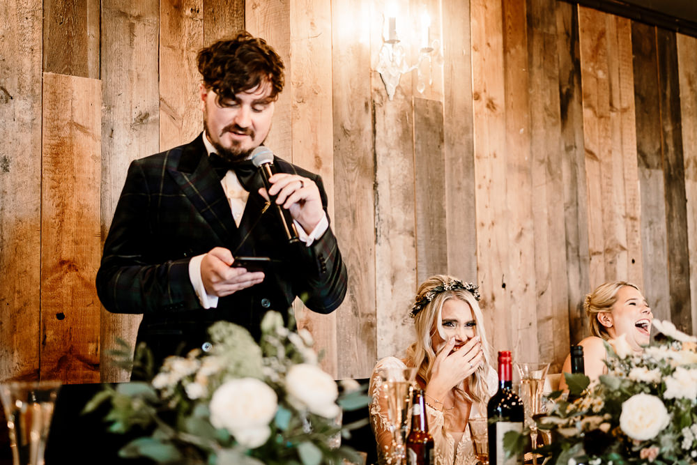 Stylish Yorkshire Barn Wedding Hayley Baxter Photography