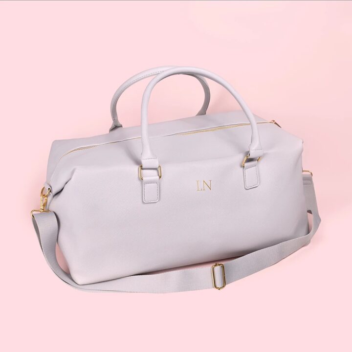 Weekend Wedding Holdall Initials Bag