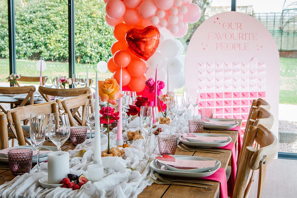 Colour Clash Wedding Ideas Victoria Sponge Photography