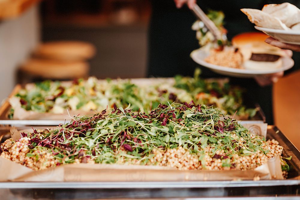 Buffet Food Crimple Garden Centre Wedding Andre Wheeley Photography