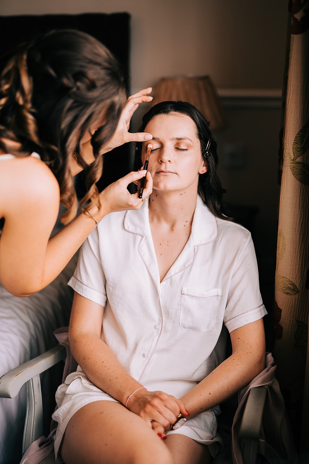 Bride Makeup Delamere Events Wedding Clare Robinson Photography