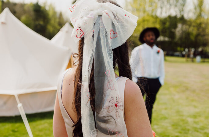 Embroidery Veil Wedding Ideas Scott Carney Photography