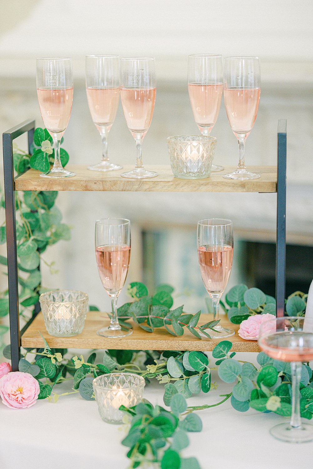 Welcome Drinks Flixton House Wedding Karl Joane Photography