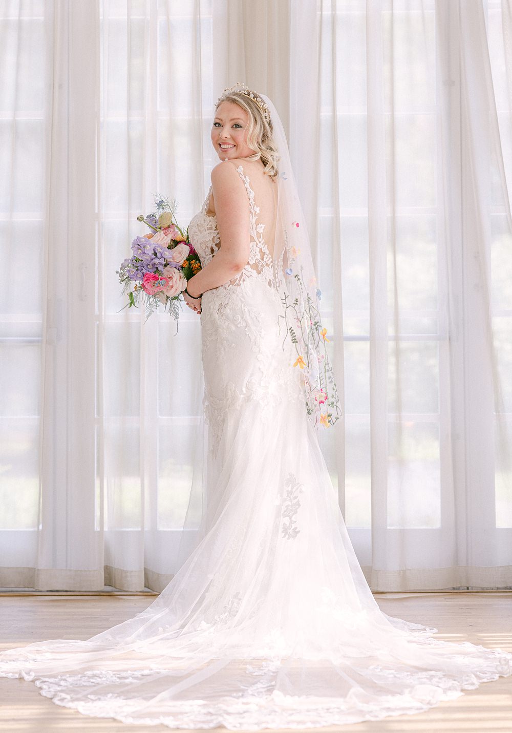 Strapless Dress Bride Flixton House Wedding Karl Joane Photography