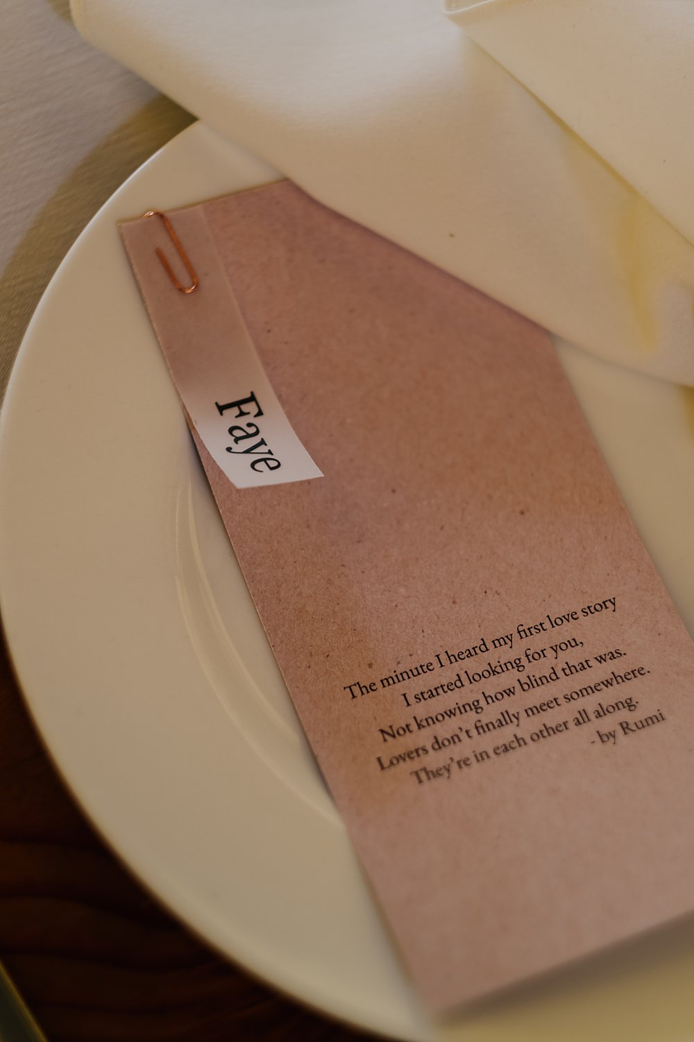 Place Name Setting Green Yellow Wedding Kristian Leven Photography