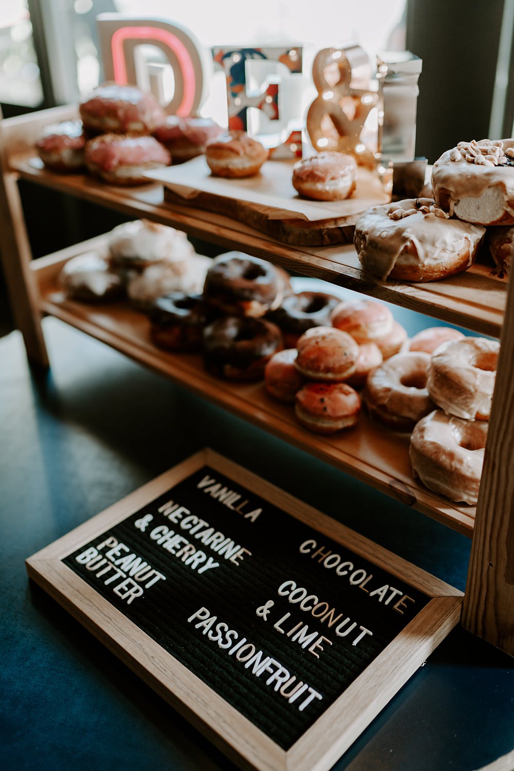 Doughnut Cake Heist Bank Wedding Gina Fernandes Photography
