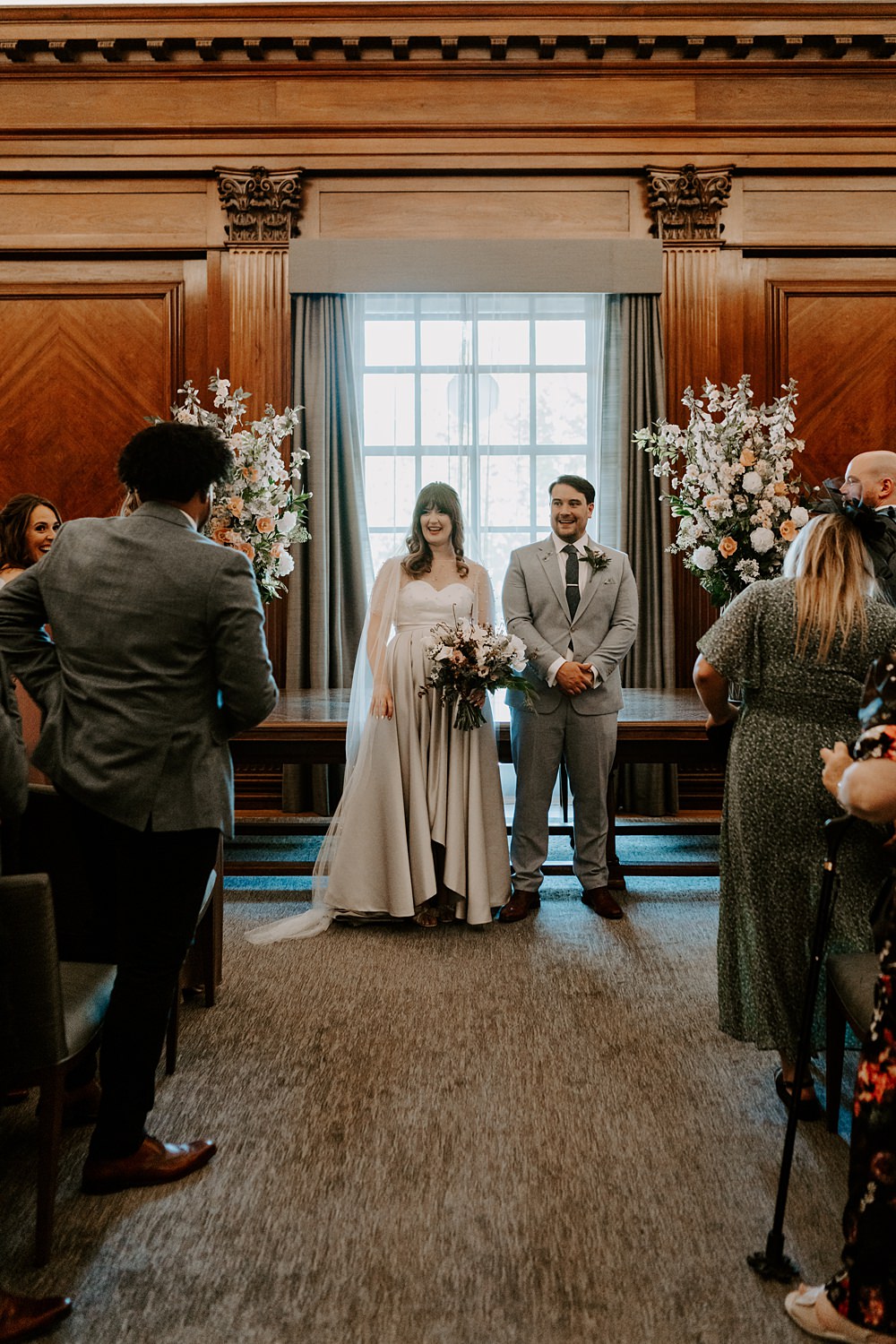Heist Bank Wedding Gina Fernandes Photography