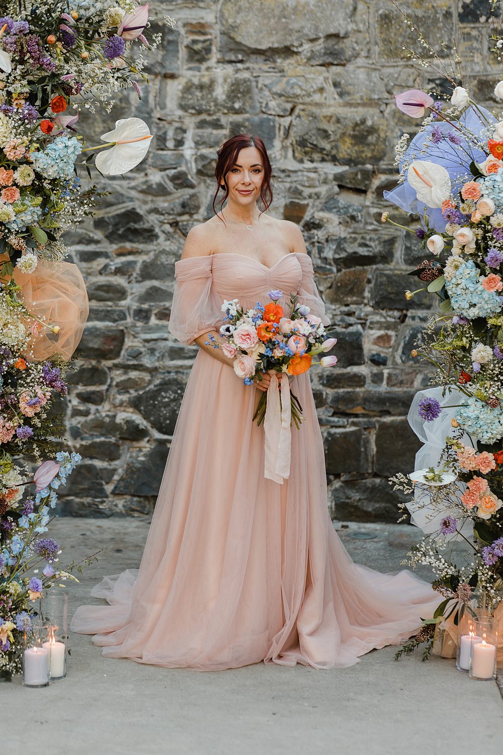 Modern Lilac Wedding Ideas Michelle Huggleston Photography