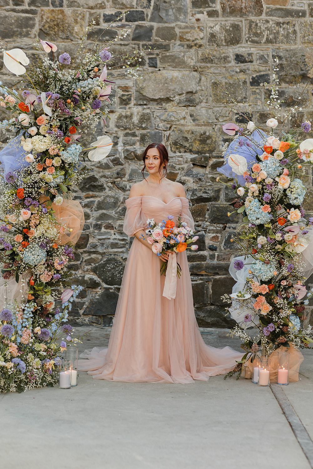 Modern Lilac Wedding Ideas Michelle Huggleston Photography