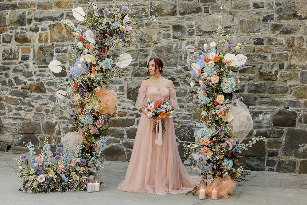 Modern Lilac Wedding Ideas Michelle Huggleston Photography