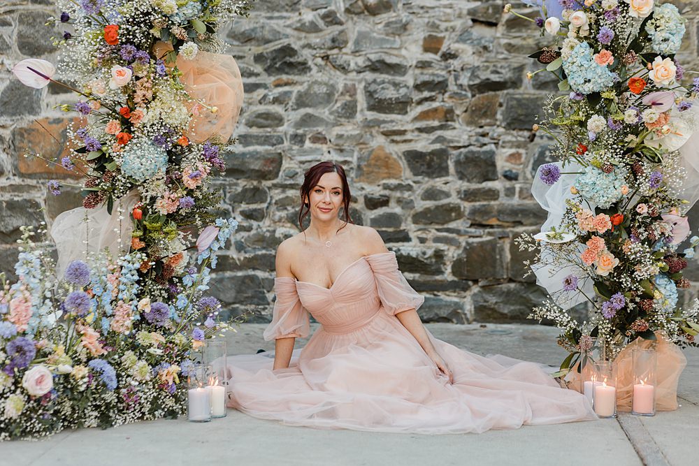 Modern Lilac Wedding Ideas Michelle Huggleston Photography