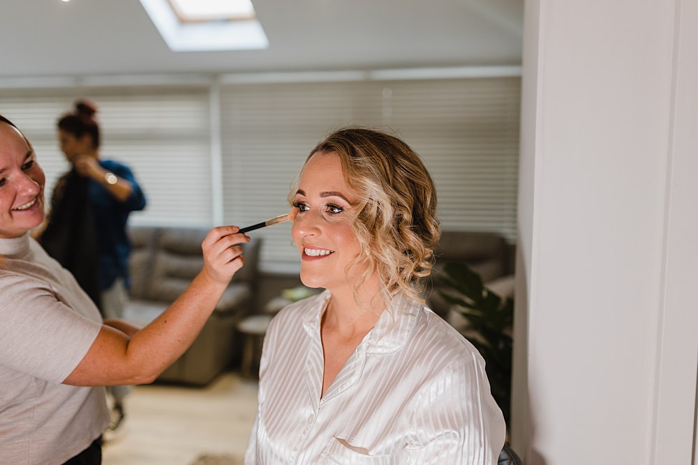 Oxwich Bay Hotel Wedding Michelle Huggleston Photography Bride Makeup