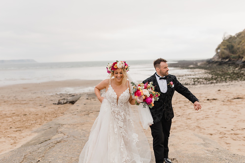 Oxwich Bay Hotel Wedding Michelle Huggleston Photography