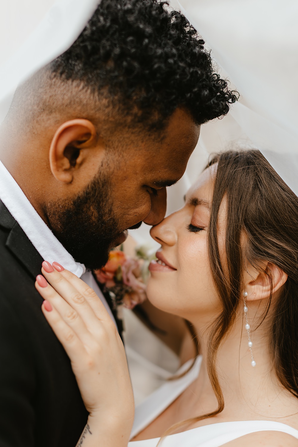 Pink Orange Wedding Ideas Bethany Smith Photography