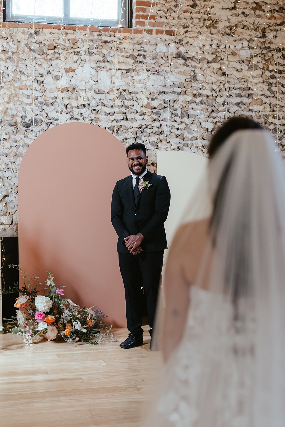 Pink Orange Wedding Ideas Bethany Smith Photography