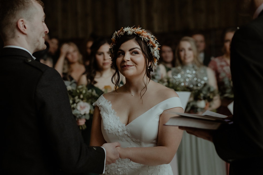 Rossie on the Earn Wedding Mint and Jasmine
