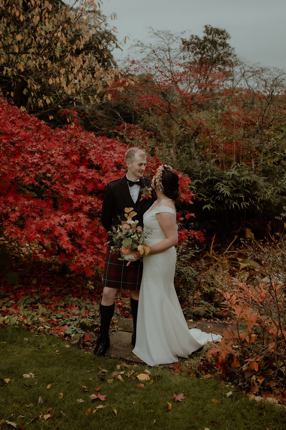 Rossie on the Earn Wedding Mint and Jasmine