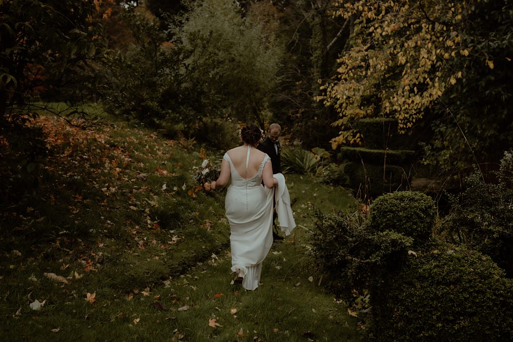 Rossie on the Earn Wedding Mint and Jasmine